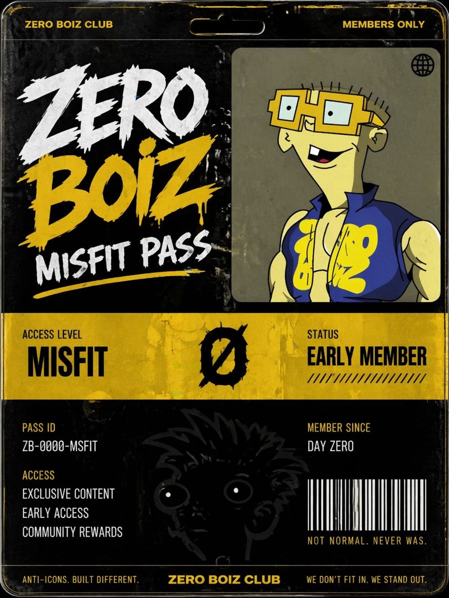 Zero Boiz Misfit Pass